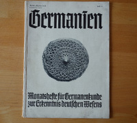 Germanien, October 1938, Issue 10