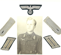 Cloth grouping to an Infantry Luetnant