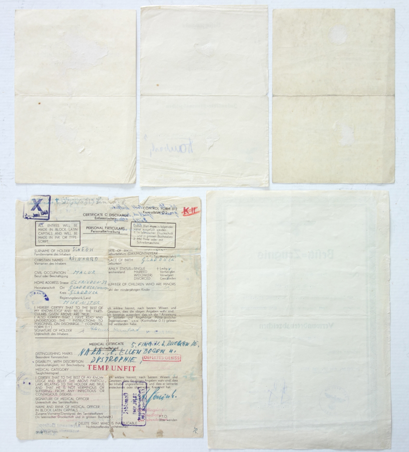 Five Piece Award/POW Discharge Document Group