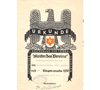 Award Certificate for Physical Fitness