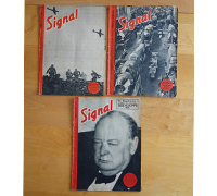 3 Issues of Signal Magazine in French