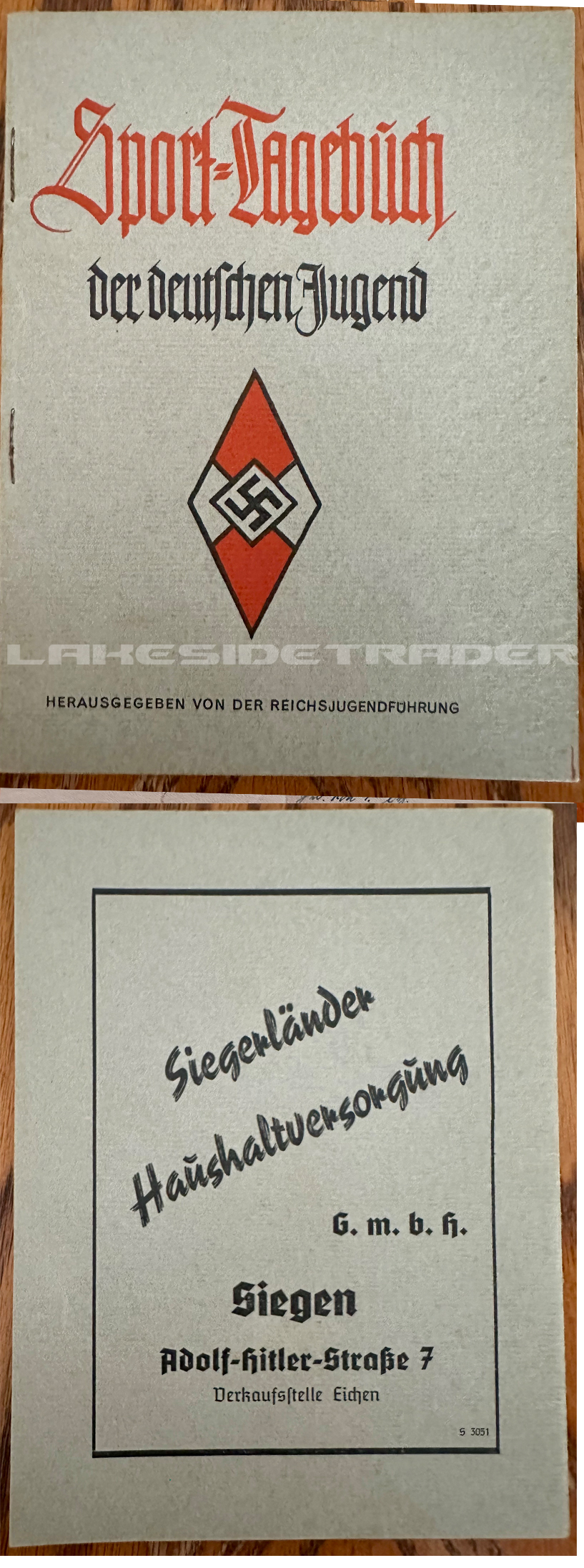 Sport-Tagebuch der Deutschen Jugend