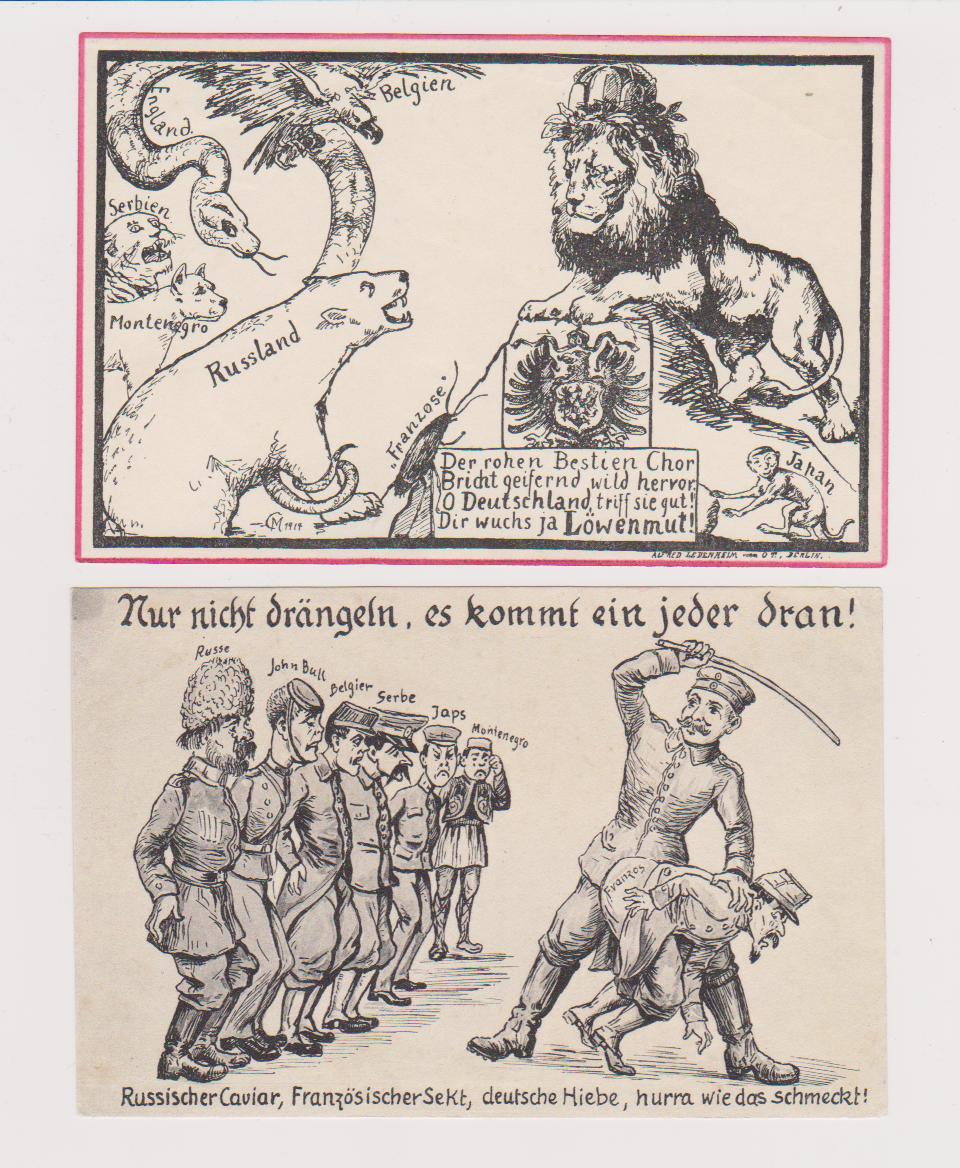 Imperial Propaganda Postcards
