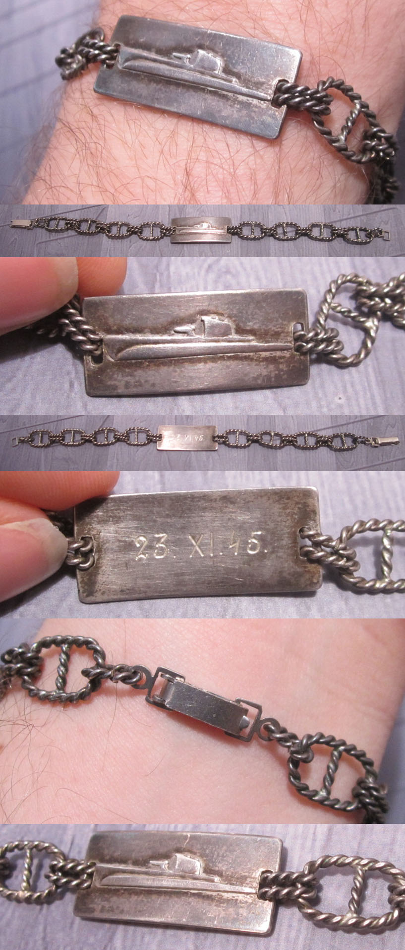 Submarine Sweetheart Bracelet 1945