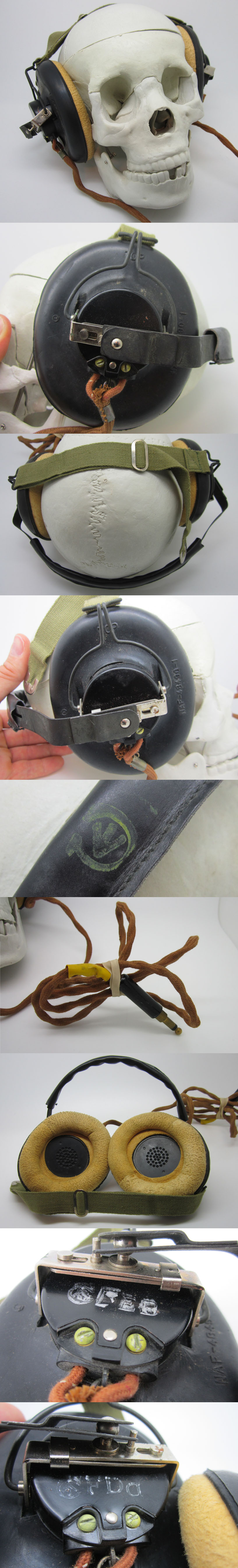 Canadian WWII Radio Headphones