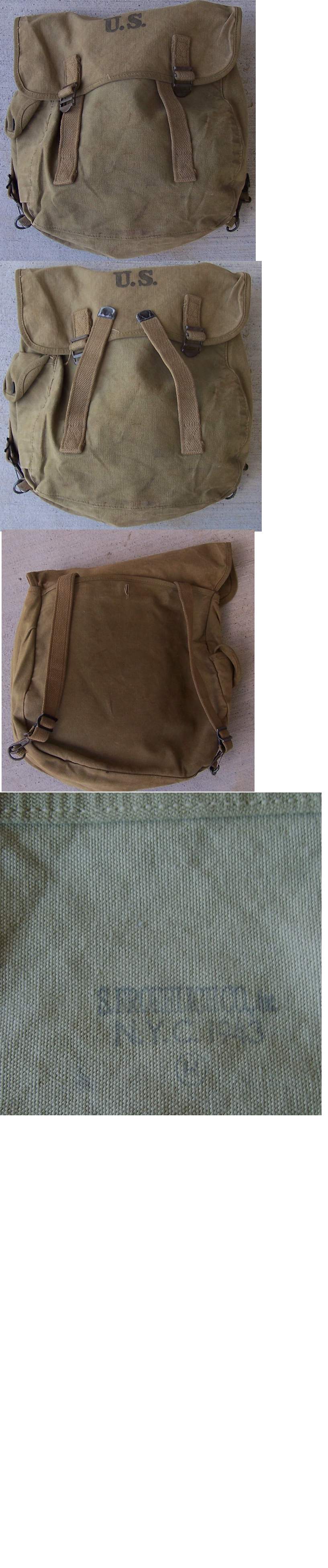 US Canvas Field ,Bag by S. Froehlich Co NYC 1943