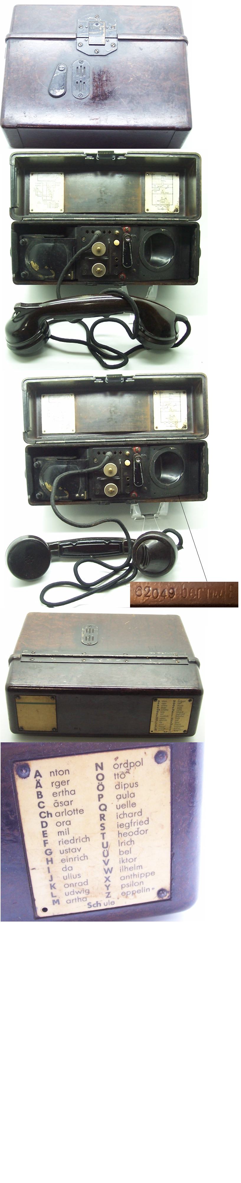 FF33 Military Field Telephone