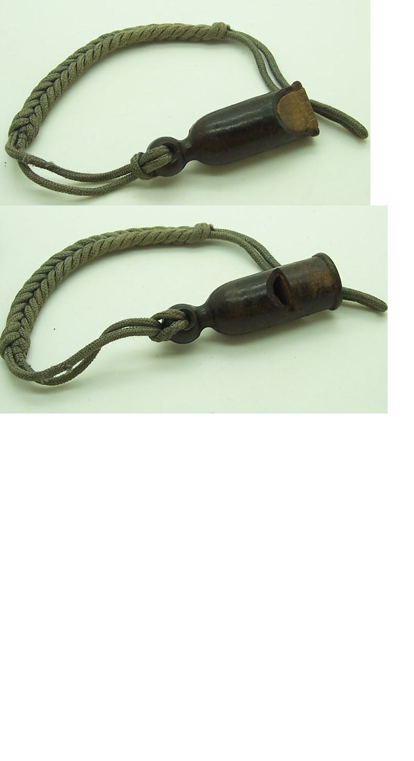 HJ Bakelite Whistle and Lanyard