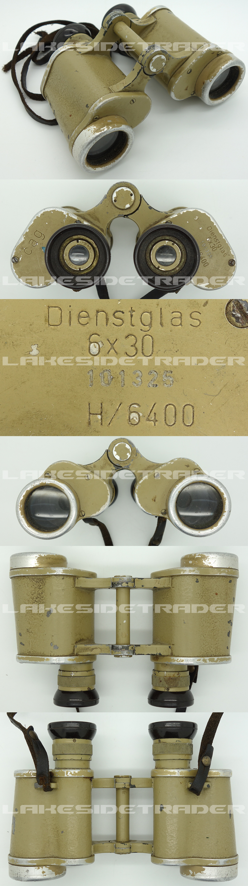 6X30 Power Issue Field Binoculars by cag