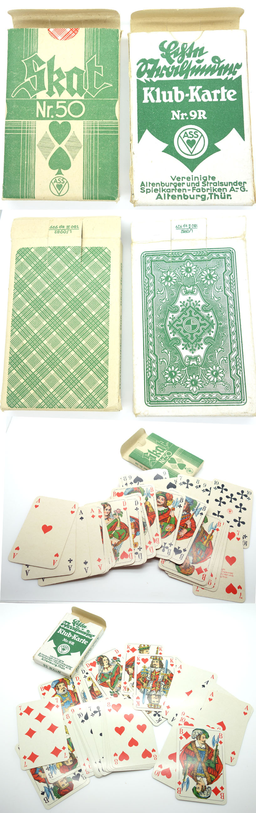 2 Packs of Skat cards