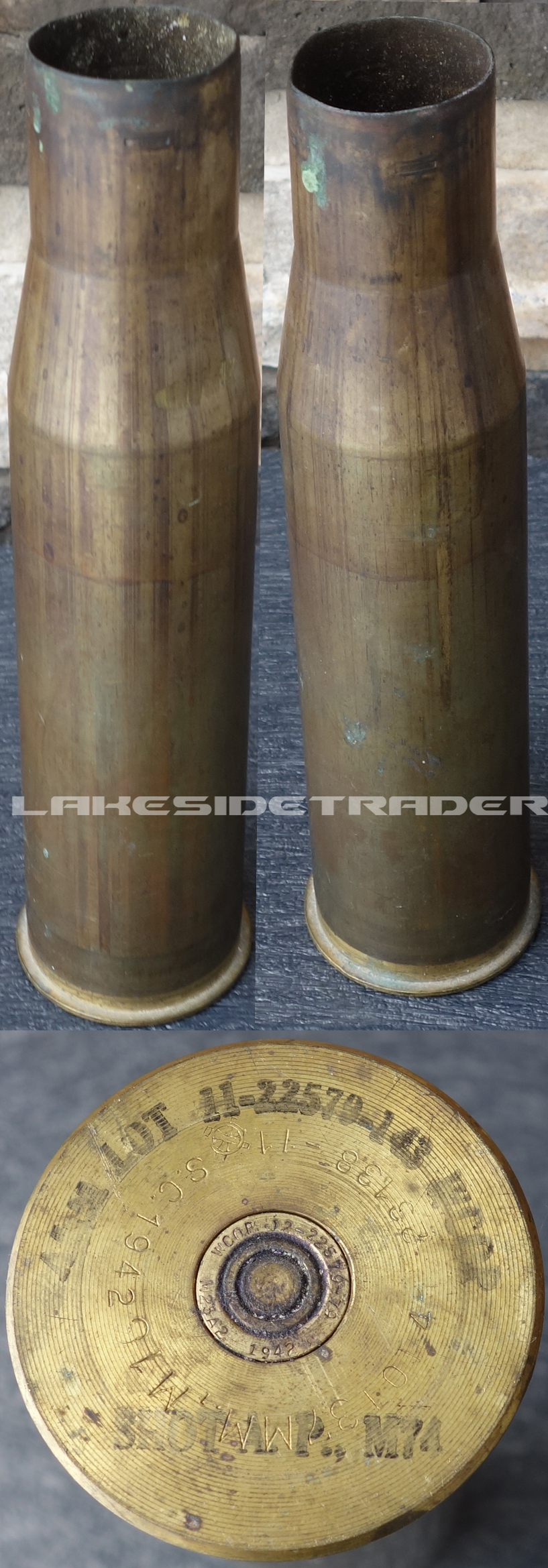 37MM Shell Casing WWII