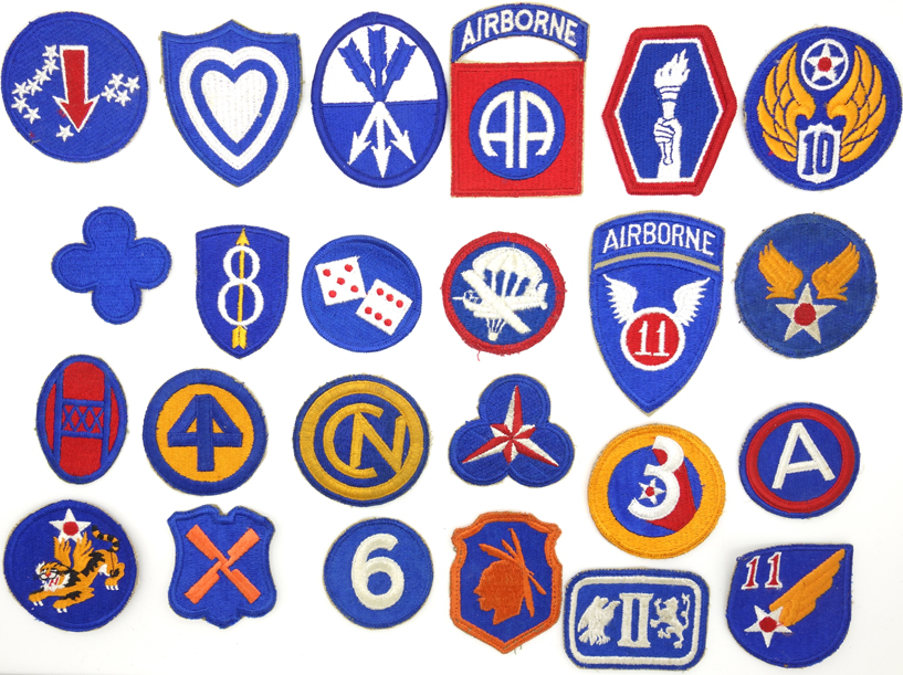 Group of US Military Patches