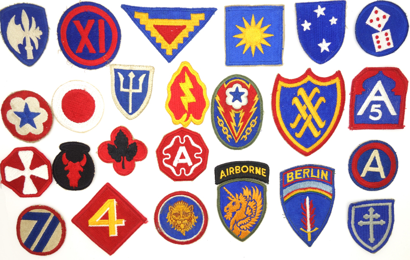 Group of US Military Patches