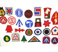 Group of US Military Patches