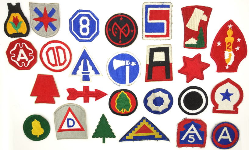 Group of US Military Patches