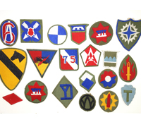 Group of US Military Patches