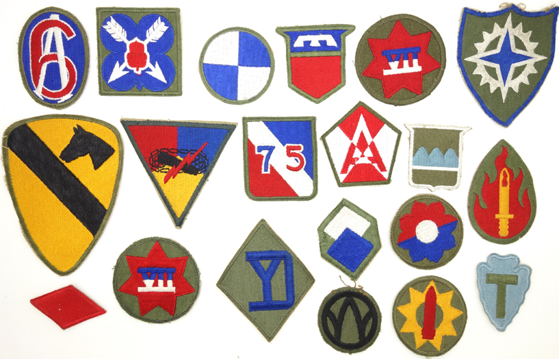 Group of US Military Patches