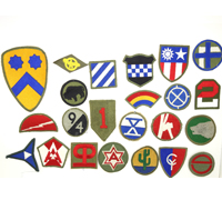 Group of US Military Patches