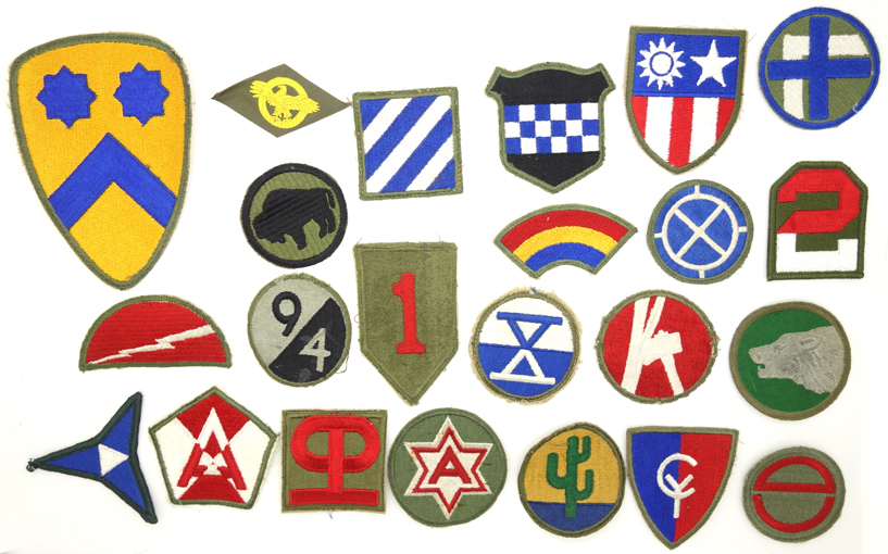 Group of US Military Patches