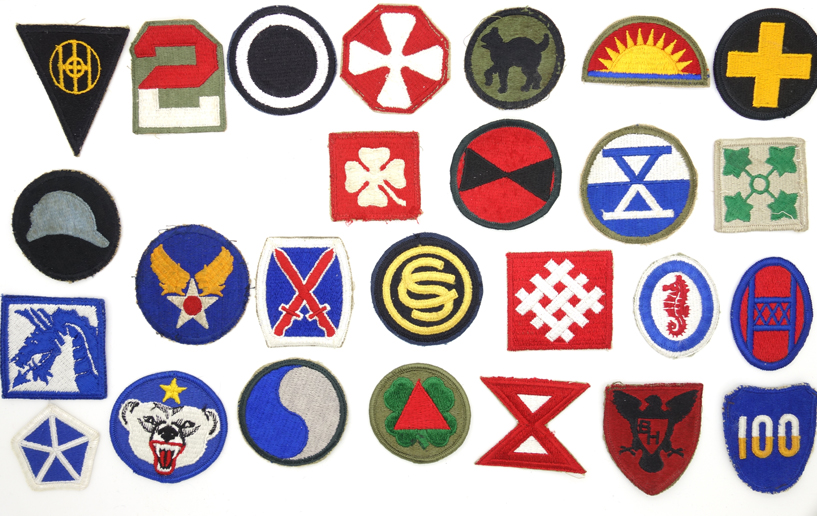 Group of US Military Patches