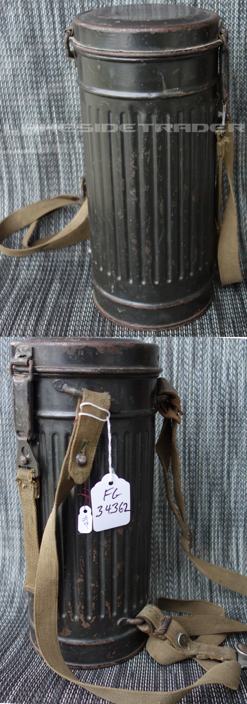 Navy Gas Mask & Canister