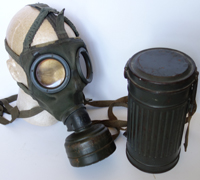 Early Gas Mask & Canister