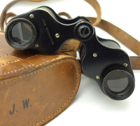 UK, WWI - Named Army Binoculars 1918