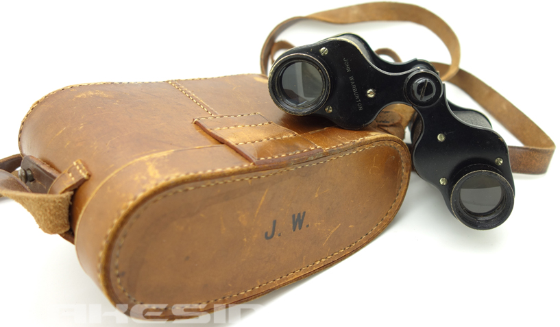 UK, WWI - Named Army Binoculars 1918