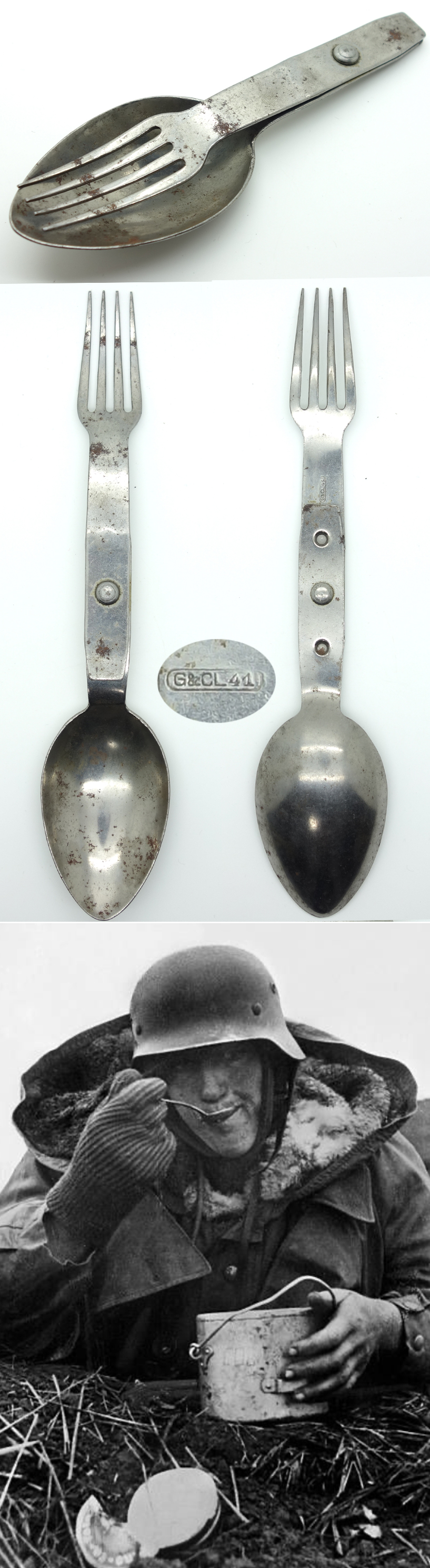 Field Issue Spoon/Fork Combo Cutlery