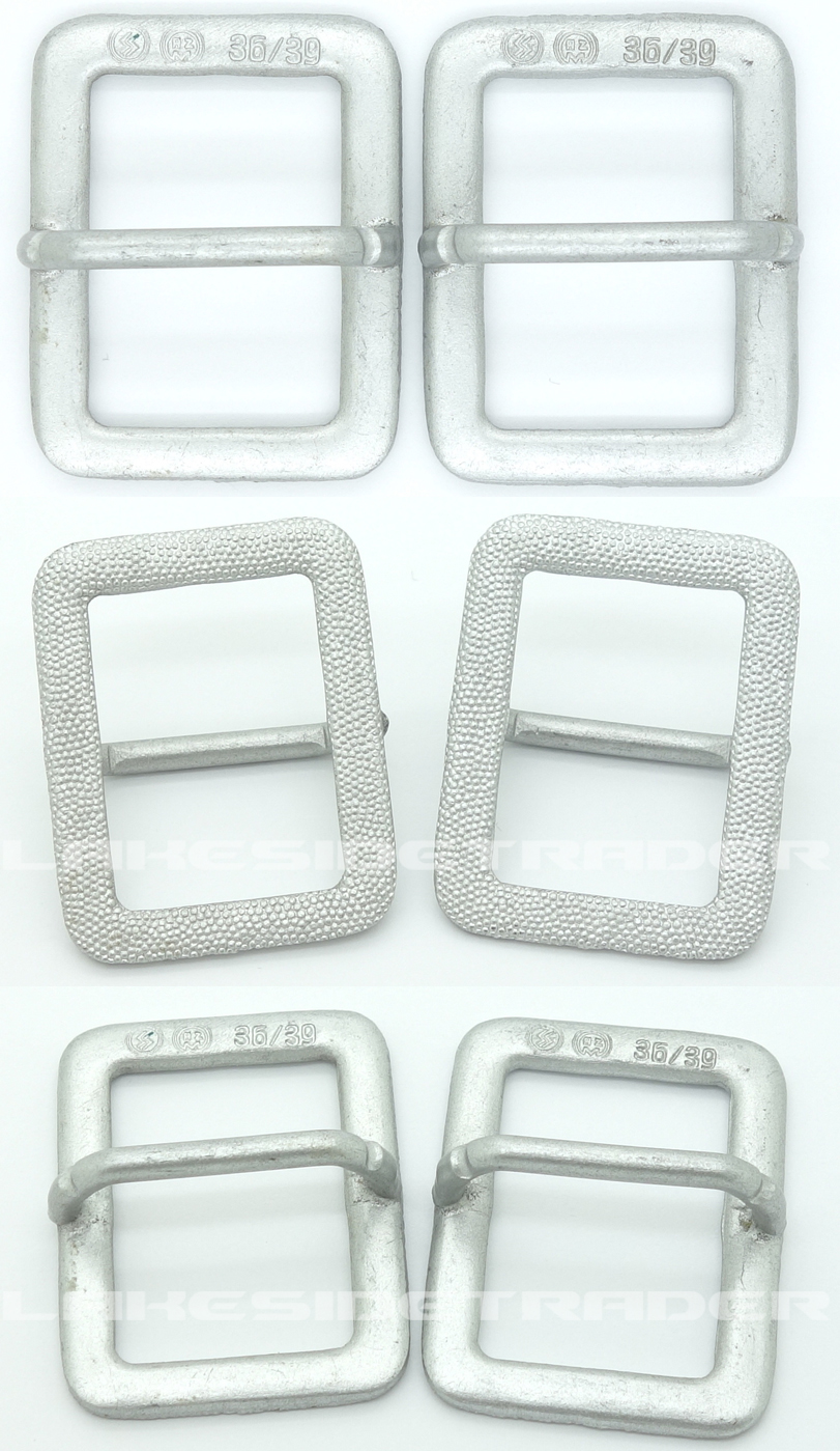 Two SS Shoulder Strap Buckles - SS RZM 36/39
