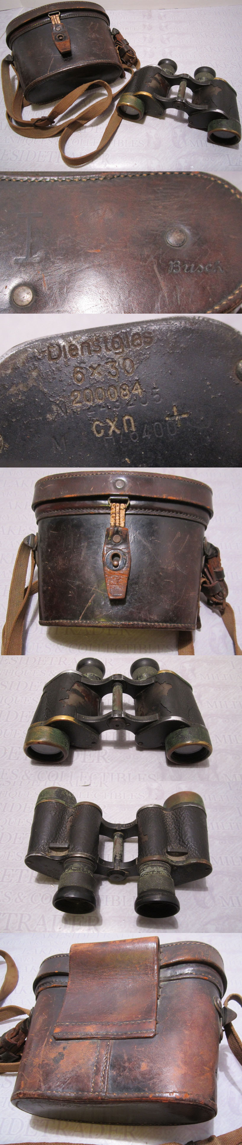 Power Binoculars and Case