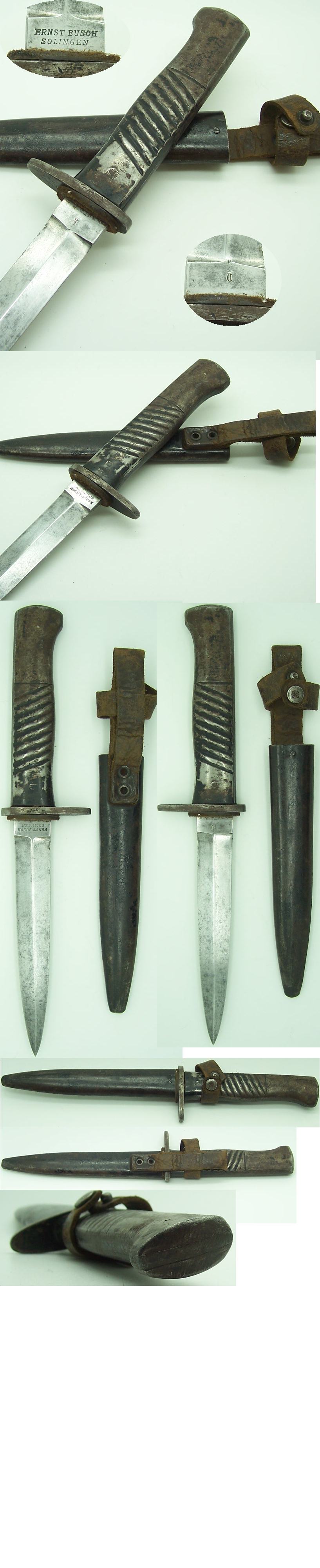 Fighting Knife by Ernst Busch Solingen