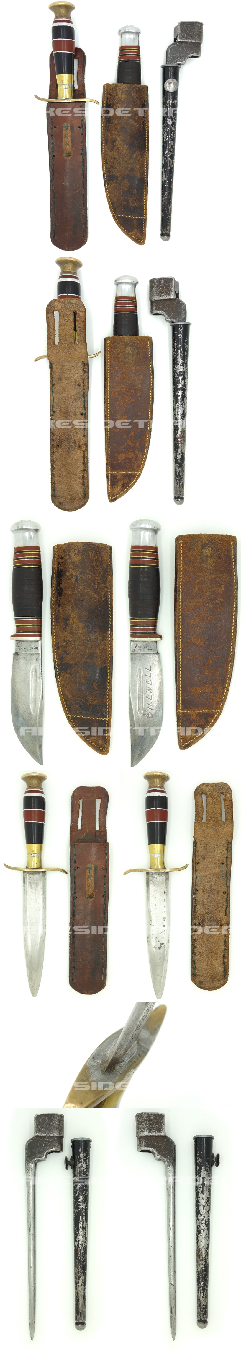 United Kingdom - Two Knives and Bayonet
