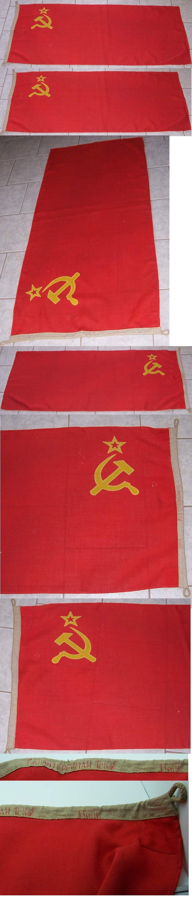 Post-war Russian flag