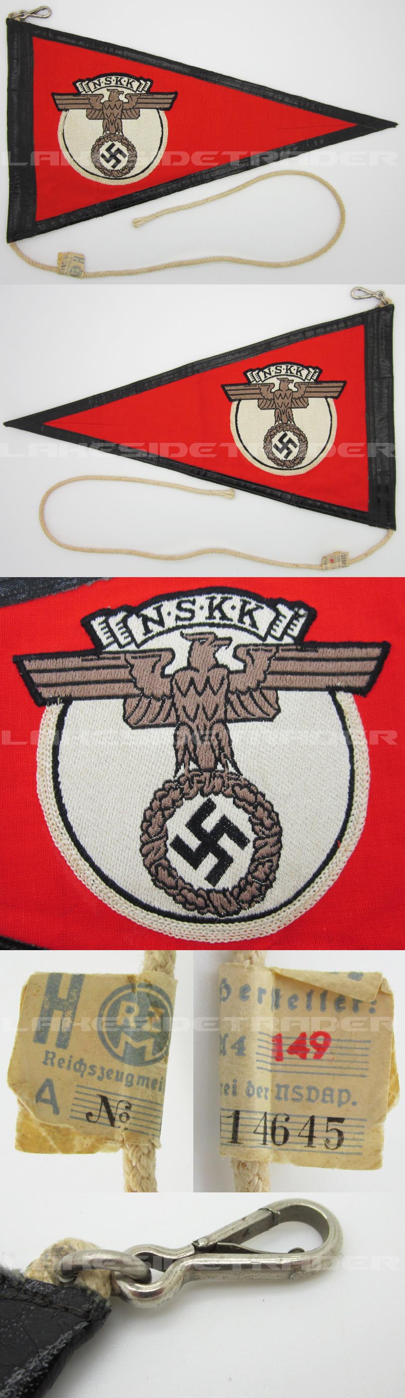 Tagged NSKK Vehicle ID Pennant