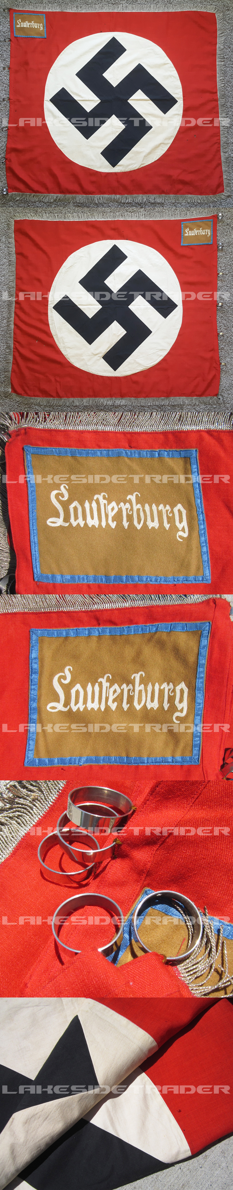 NSDAP Flag. Ortsgruppe Lauterberg