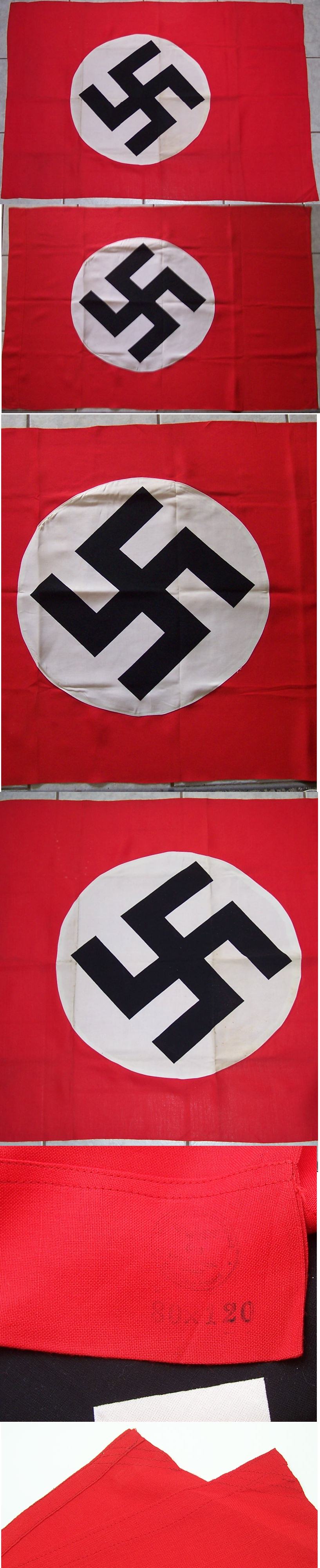 Quality marked NSDAP Flag