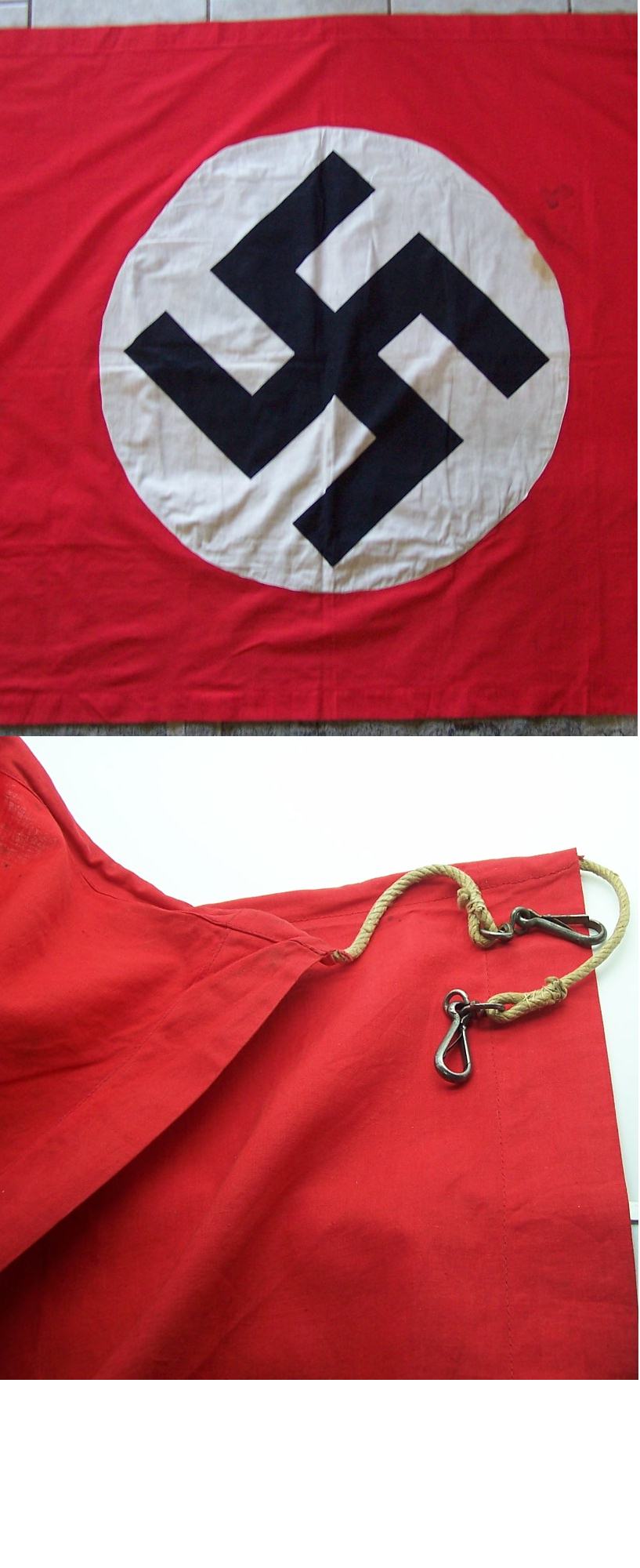 Medium NSDAP two sided Banner/Flag