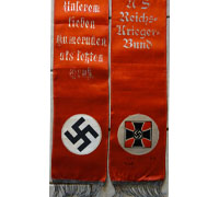 NSDAP Funeral Sash for a Veteran