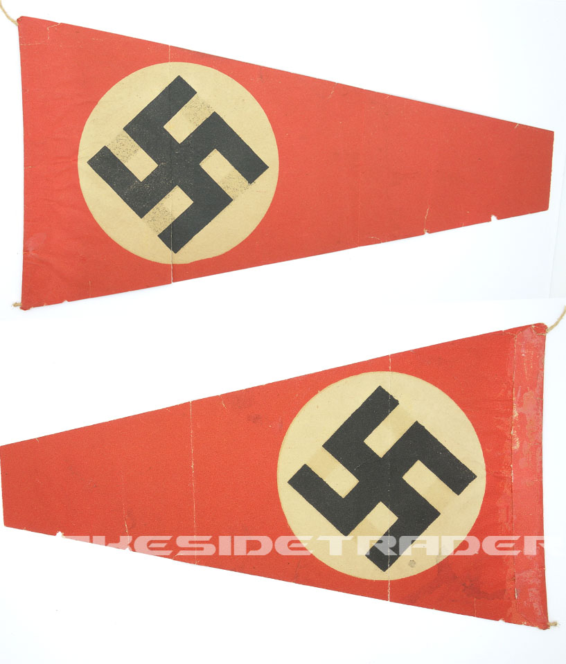 Paper NSDAP Pennant