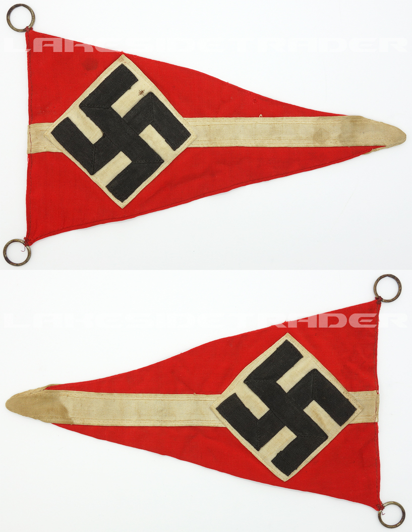 Hitler Youth Rally Pennant
