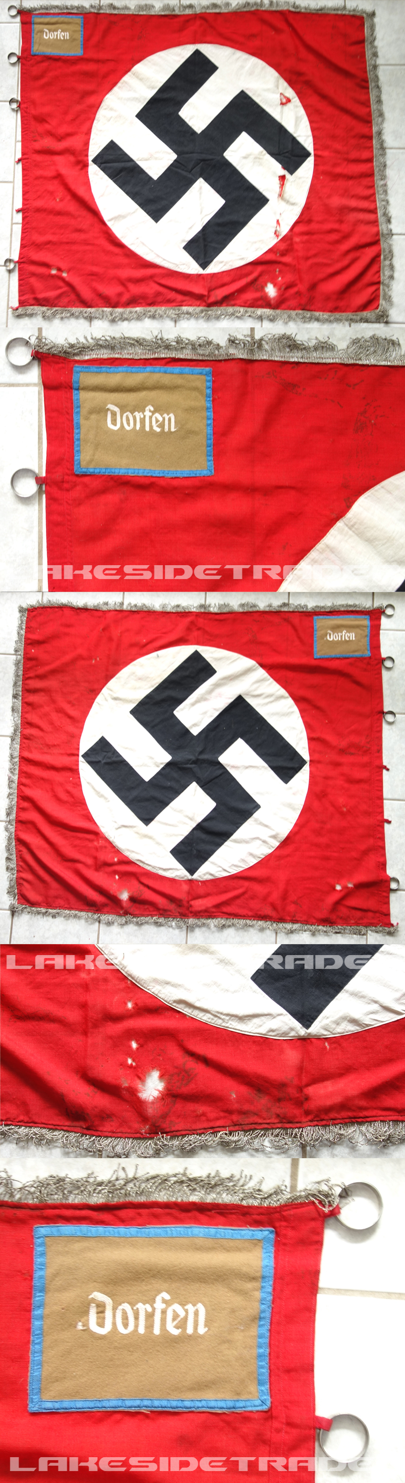 NSDAP Flag. Ortsgruppe Dorfen