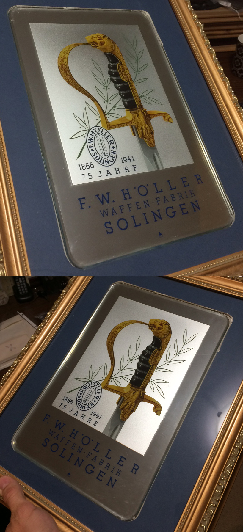 Höller Advertising Plaque 75 Year Anniversary | Lakesidetrader