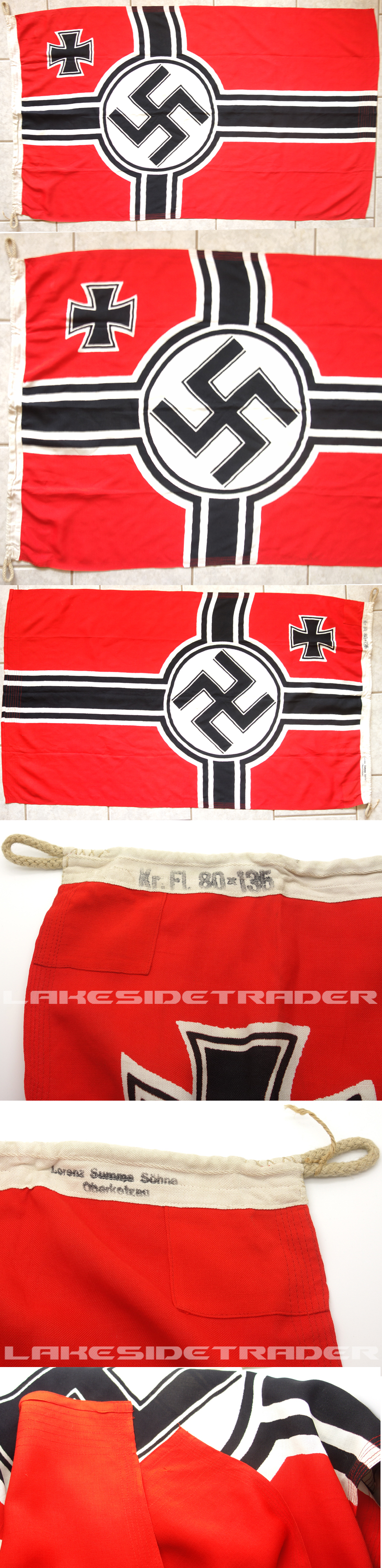 Minty ‐ 80 X 135 National War Flag by Lorenz Summa Söhne