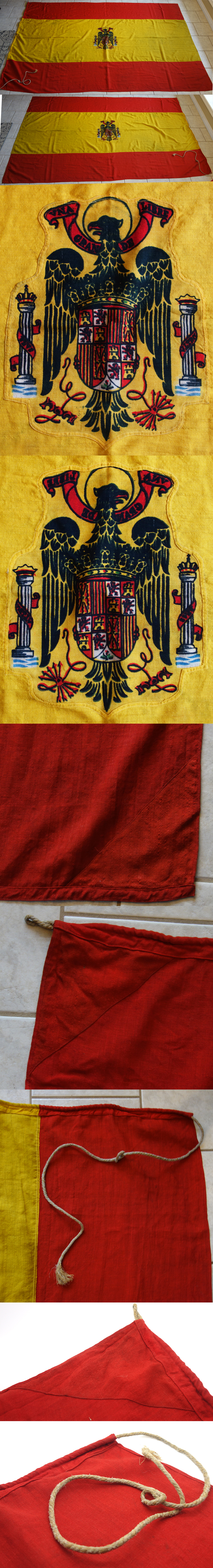 Nationalist Flag from the Spanish Civil