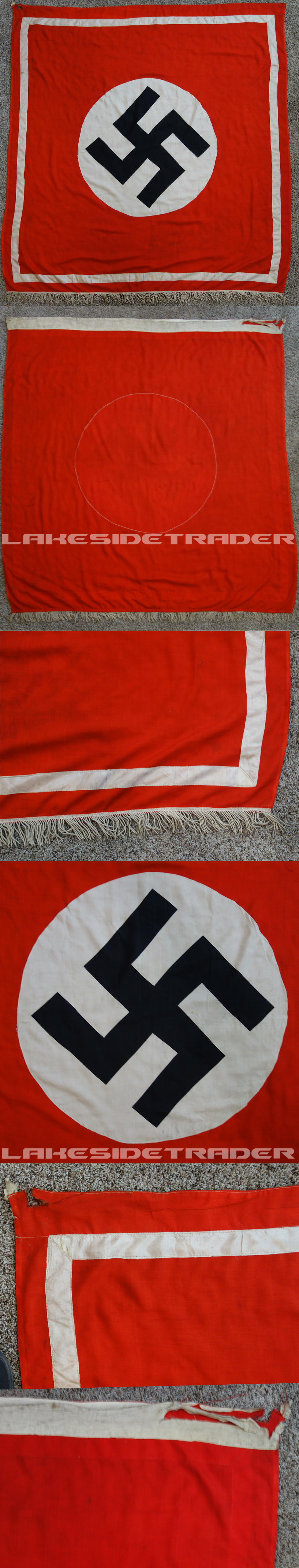 Large NSDAP Podium Banner 