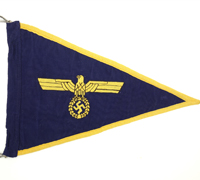 Kriegsmarine Car Pennant