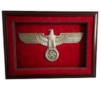 Framed - 27-inch Railway Eagle by PS 