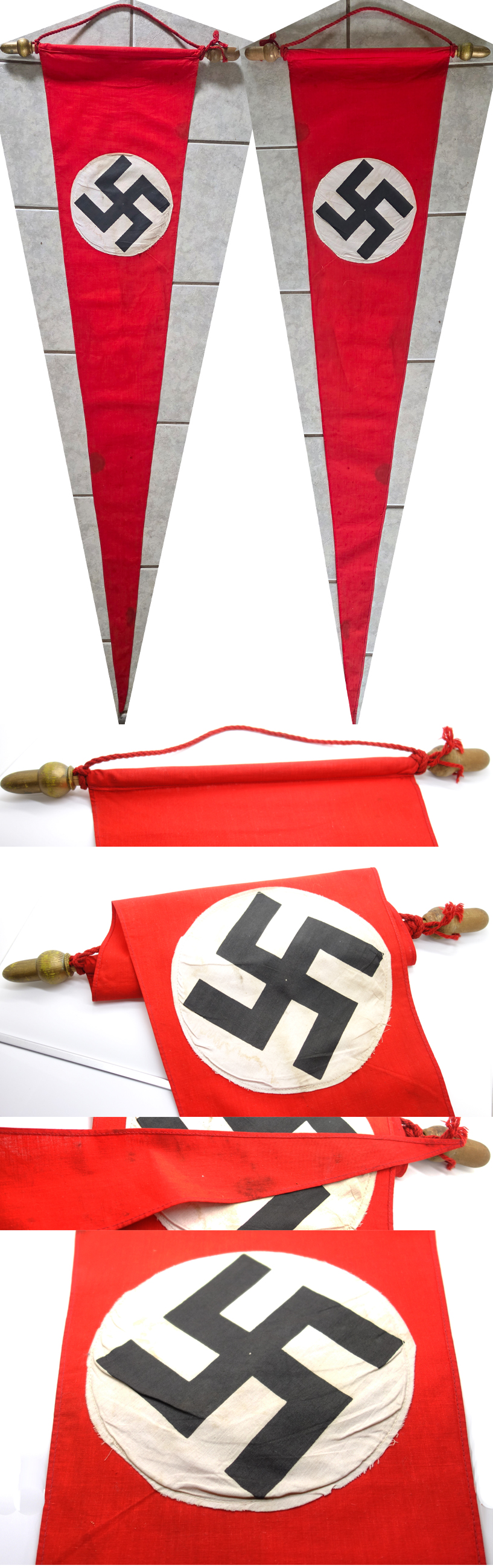 Large NSDAP Party Pennant