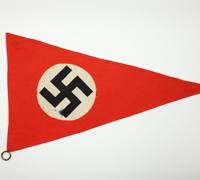 Small 2 Sided NSDAP Pennant